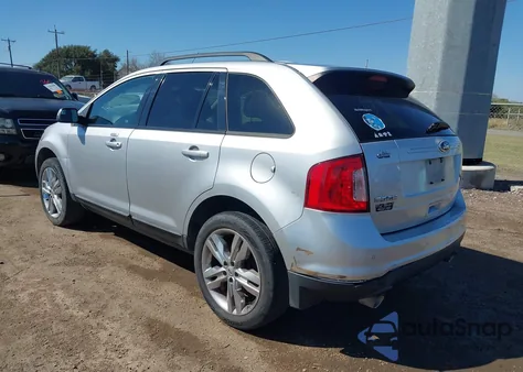 2013 Ford Edge Sel из США, поврежденный, VIN 2FMDK3JC6DBB43394